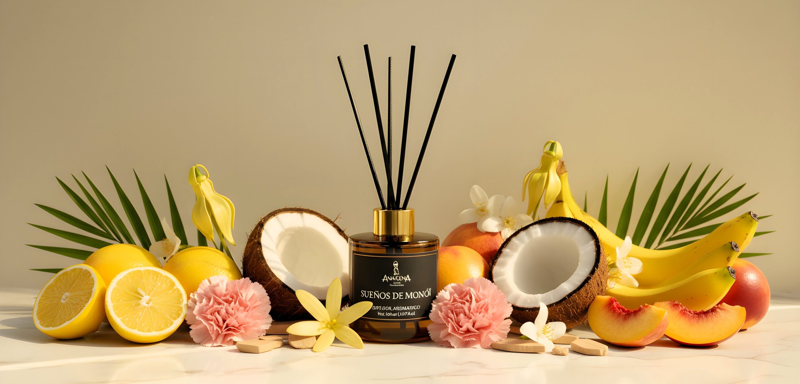 Difusor Suenos de Monoi con Ingredientes