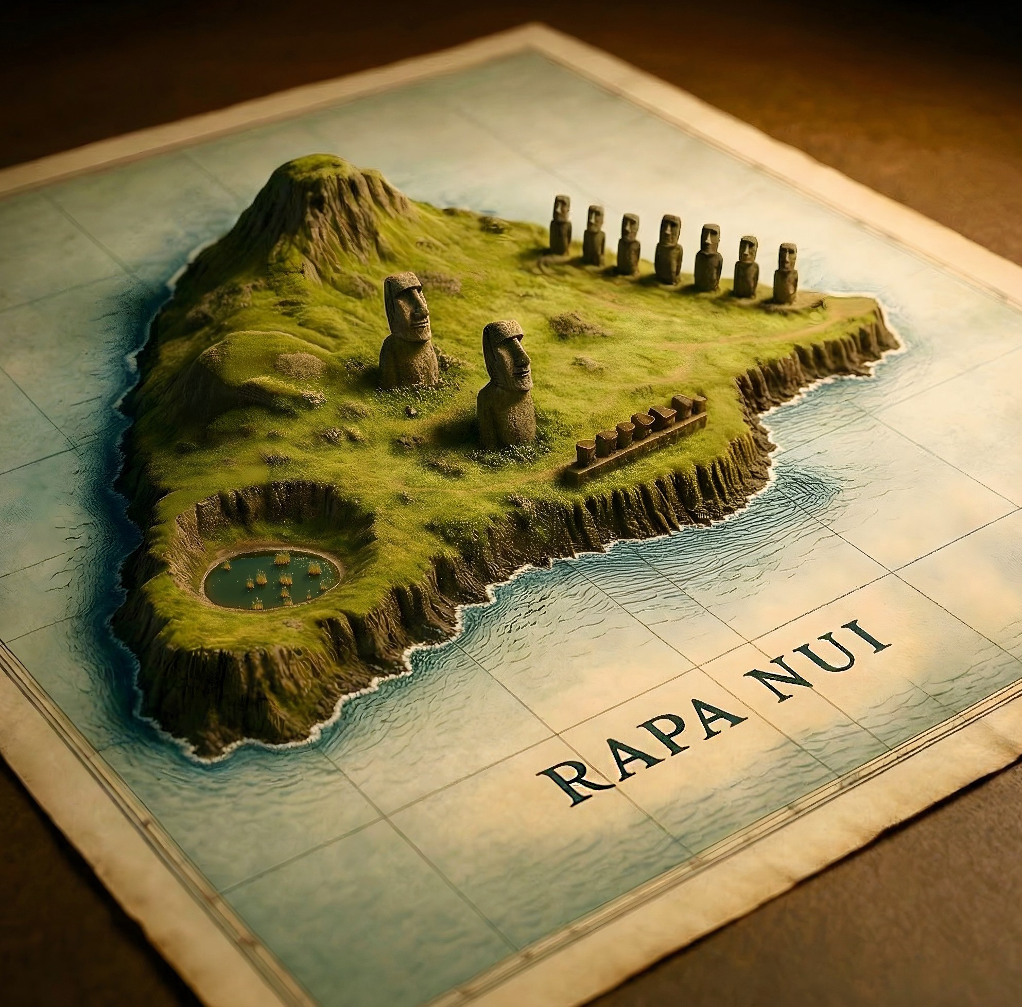 Mapa Rapa Nui